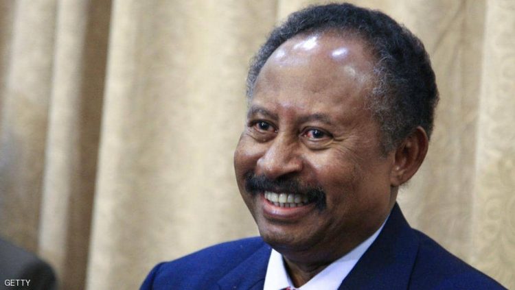 رئيس الوزراء السوداني عبدالله حمدوك