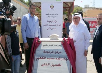 العمادي: مستمرون بدعم الشعب الفلسطيني والمشروعات الحيوية في قطاع غزة