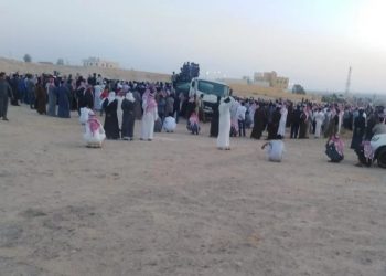 الآلاف يشيعون الحجايا في الحسا