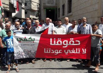 جمعة غضب سادسة بمخيمات الفلسطينيين بلبنان