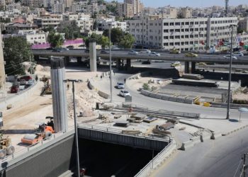 إنجاز 47% من أعمال تقاطع المدينة الرياضية
