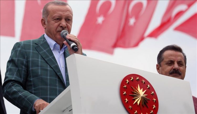 الرئيس التركي رجب طيب أردوغان