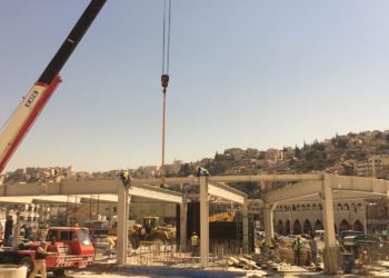الشواربة يتابع اعمال البنية التحتية لمقطعي الجامعة الاردنية والمدينة الرياضية