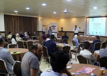 لقاء تعريفي ببرنامجي الحكومة الشبابية والبرلمان الشبابي بين “المهندسين” ووزارة الشباب