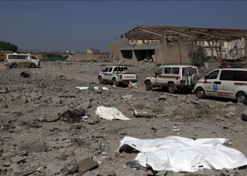 مصدر حوثي: انتشال 123 جثة من ضحايا سجن ذمار اليمنية
