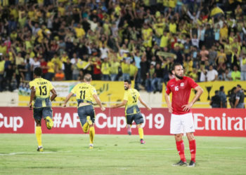 الجزيرة يخسر أمام العهد اللبناني ويودع كأس الاتحاد الآسيوي