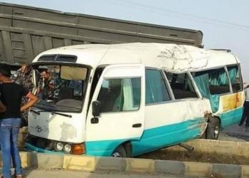 28 إصابة بحادث تصادم في إربد