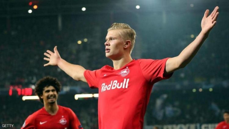إيرلنغ براوت هالاند هداف دوري الأبطال