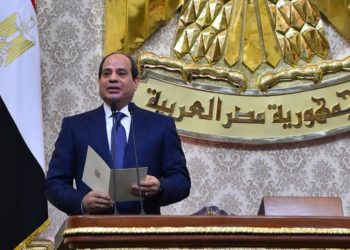 السيسي في مجلس الشعب المصري
