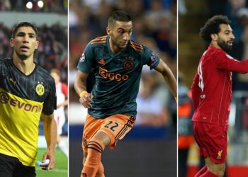 صلاح وحكيمي وزياش.. ليلة تألق العرب في دوري الأبطال