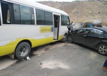 “معاكس للسير” يتسبب بإصابة 16 بحادث في إربد (صور)