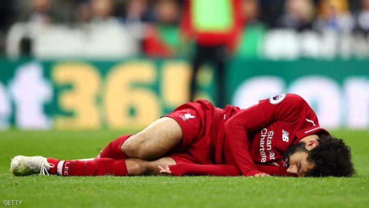 إصابة لاعب الكرة المصري محمد صلاح - أرشيفية