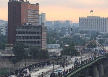 جسر الجمهورية المؤدي إلى المنطقة الخضراء