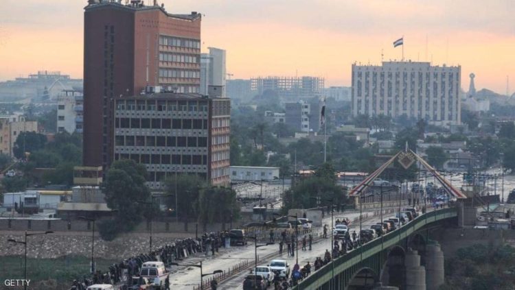 جسر الجمهورية المؤدي إلى المنطقة الخضراء