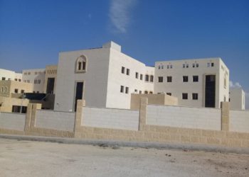مستشفى السلط الجديد قيد الإنشاء