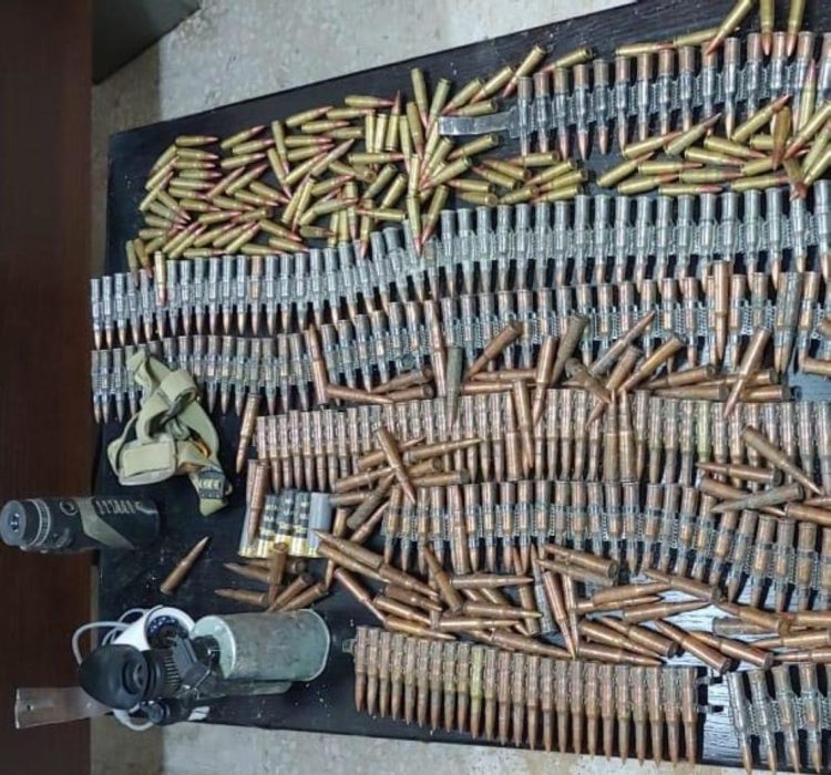 ضبط كميات كبيرة من الذخيرة الحية في الرويشد