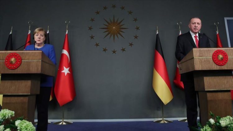 أردوغان وميركل