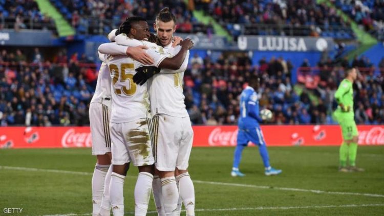 بات رصيد ريال مدريد 40 نقطة من 19 مباراة