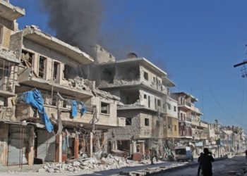 قتلى وجرحى بقصف روسي متواصل على إدلب وحلب