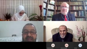 مناقشة رسالة دكتوراه عن بعد في الفقه وأصوله في الجامعة الاردنية