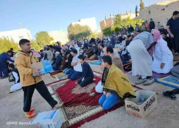 ضبط شخص نظم صلاة العيد وألقى خطبتها في معان