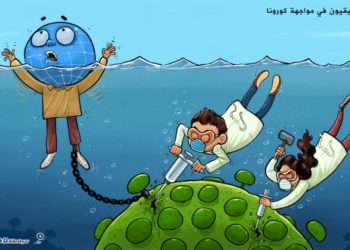 الأبطال الحقيقيون (كاريكاتير)