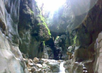 حمامات وادي بن حماد.. حركة سياحية نشطة رغم صعوبة الطريق