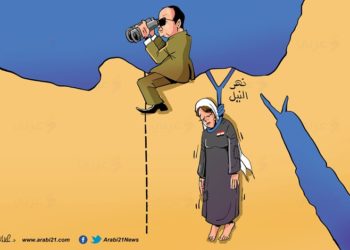 أولويات السيسي (كاريكاتير)