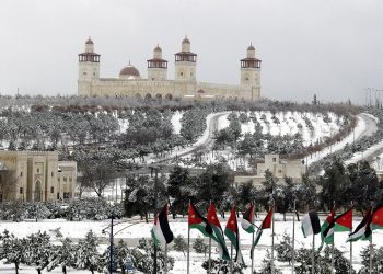 طقس العرب: ثلوج فوق مرتفعات 700م