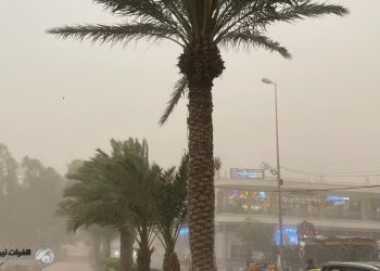الجدار الغباري يداهم العراق وتخوف من حالات اختناق