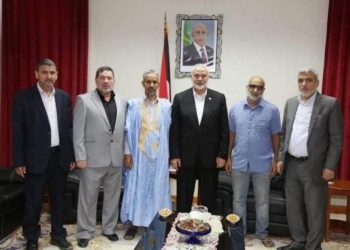 هنية يستقبل عددًا من قادة الأحزاب السياسية الموريتانية