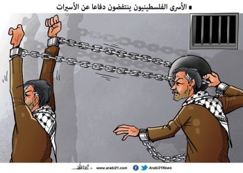 انتفاضة الأسرى (كاريكاتير)