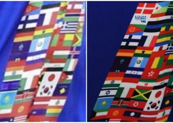 لاعب سعودي يزيل علم “إسرائيل” من على قميصه في مباراة استعراضية