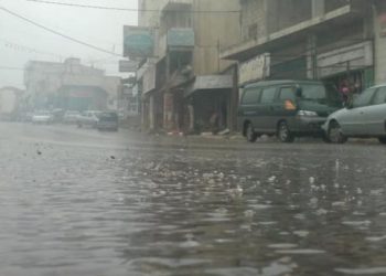 ارتفاع الهطول المطري العام الى 55 بالمئة