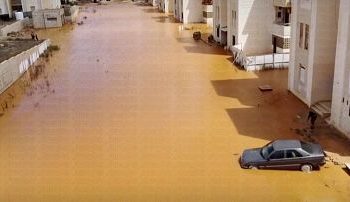 “الإخوان المسلمين” تعزي بضحايا الفيضانات بليبيا