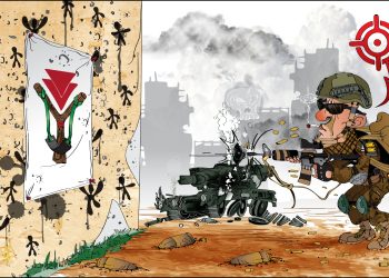 أهداف الاحتلال في غزة (كاريكاتير)