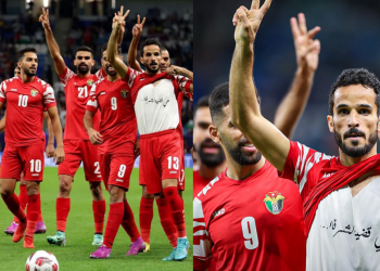الاتحاد الآسيوي يعاقب النجم الأردني مرضي بسبب تضامنه مع غزة