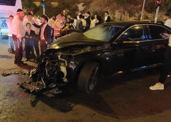 بعد حادث بن غفير.. مركبة وزير صهيوني آخر تتعرض لاصطدام خطير