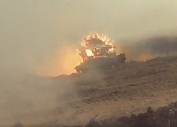 القسام: دمرنا ناقلة جند بقذيفة الياسين 105 في محيط معبر رفح