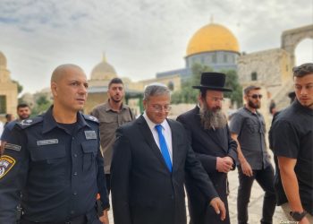 المتطرف “بن غفير” يعتلي منصات التواصل  بعد تدنيسه للمسجد الأقصى #عاجل
