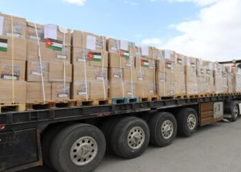 الهيئة الخيرية الهاشمية: الأردن الممر الإغاثي الوحيد حاليا لقطاع غزة