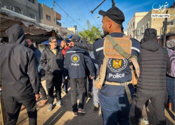 نشر الآلاف من عناصر الشرطة بغزة وفق خطة لحفظ الأمن والنظام