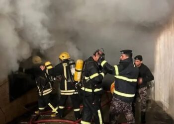 الأمن العام: حريق وانهيار جزئي لمنزل بمنطقة النصر بسبب تسرّب غاز