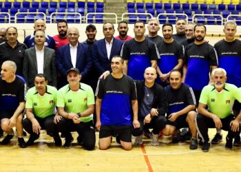 مباراة احتفالية بين منتخب الصحفيين ونجوم الكرة الأردنية