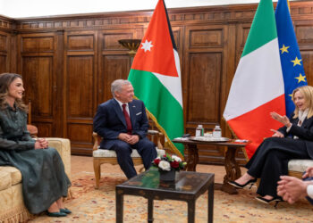 الملك وميلوني يؤكدان أهمية تنفيذ اتفاق إنهاء الحرب في غزة بجميع مراحله