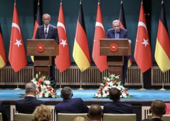 أردوغان يرفض تصريحات للمستشار الألماني داعمة لـ”إسرائيل”