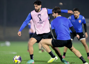 منتخب النشامى يبدأ تدريباته في الدوحة تأهبا لكأس العرب