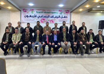 “القدس الكشفية” تشارك في حفل الزفاف الجماعي الاربعين