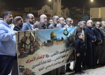 وقفة تضامنية في العقبة رفضًا لإغلاق المسجد الأقصى وقانون إعدام الأسرى